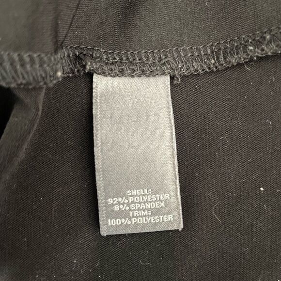 Neiman Marcus Black Women’s Size Medium Open Front Jacket W/zippered Pockets - Picture 5 of 8